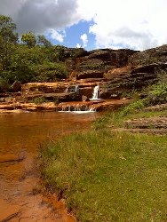 Figura 1 - Cachoeira das Andorinhas - Nascente do rio das Velhas - Municpio de Ouro Preto